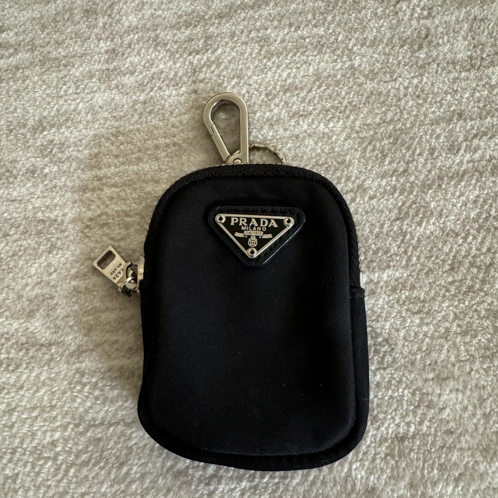 Prada wallet, coin purse, key chain